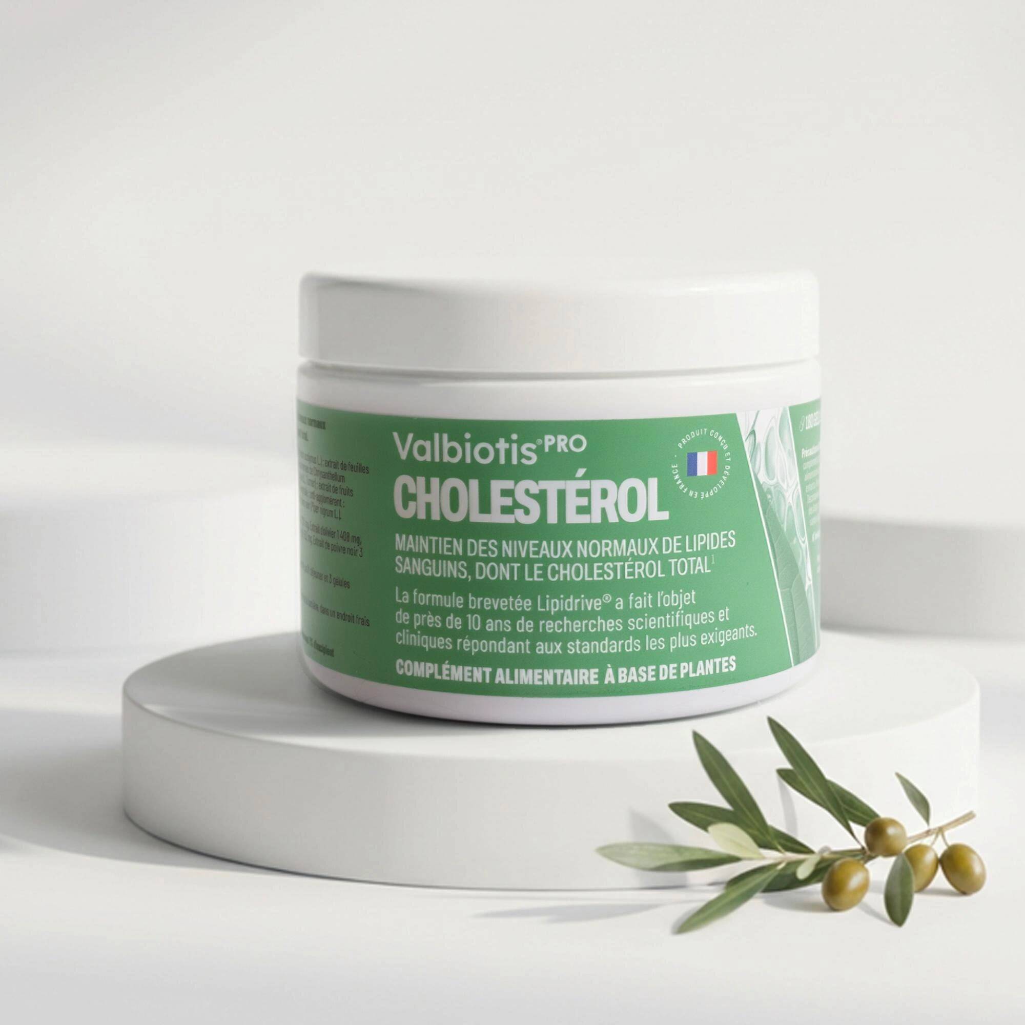 Valbiotis PRO® Cholestérol soutient votre démarche préventive