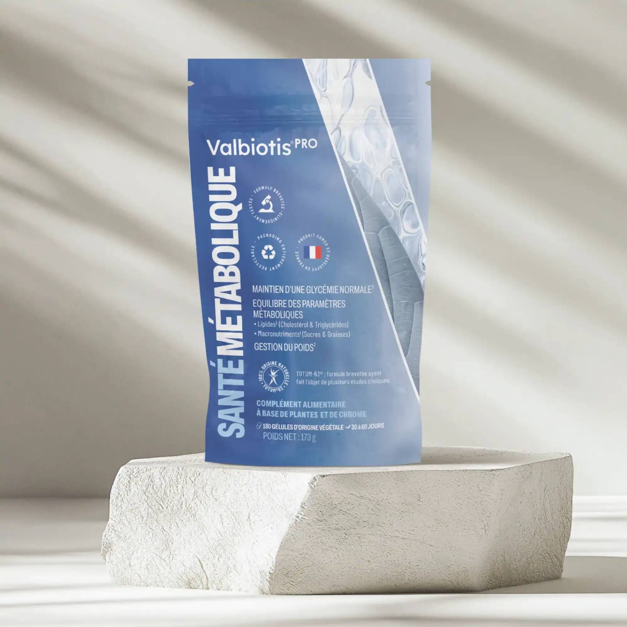 Opter pour le complément alimentaire Valbiotis® PRO Santé Métabolique 
