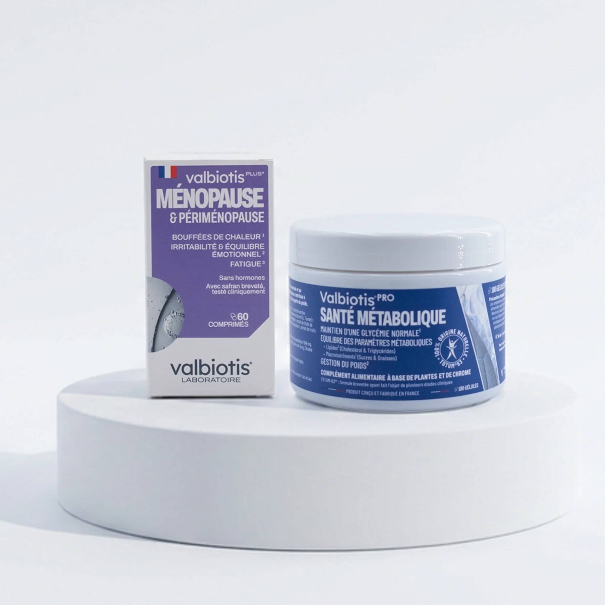 Ménopause sereine : 5€ de remise immédiate sur le duo incontournable