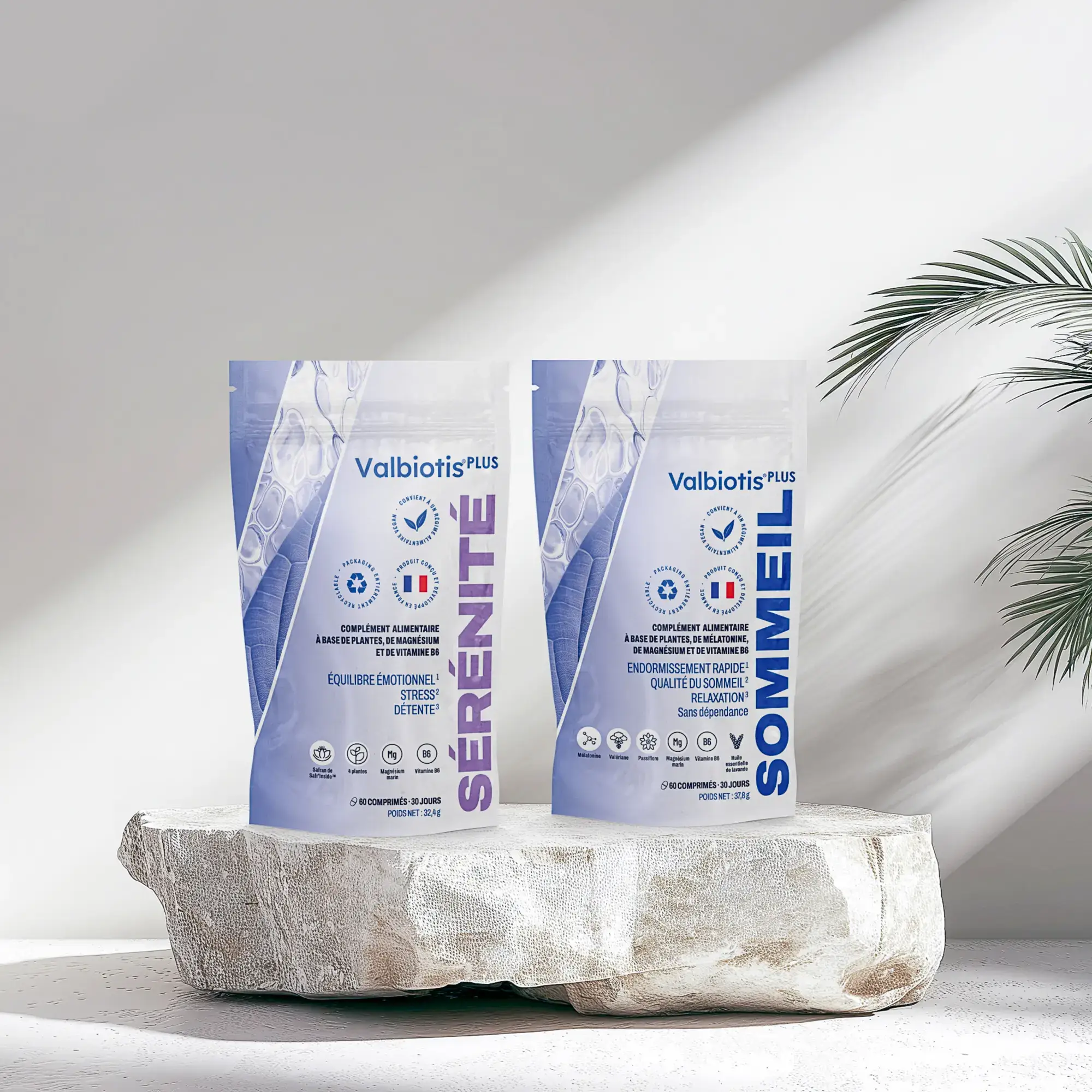 Duo Détente | Valbiotis® Plus Sommeil & Sérénité