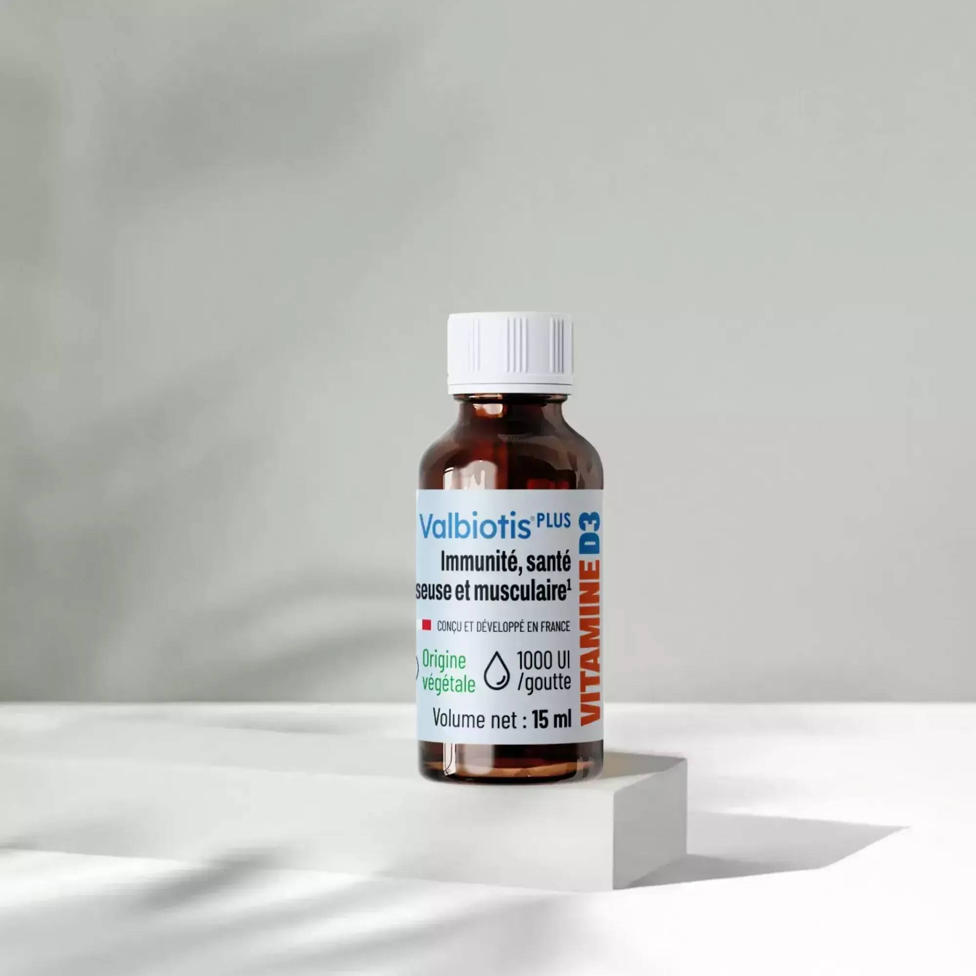 Valbiotis® Plus Vitamine D3 d\'origine Végétale